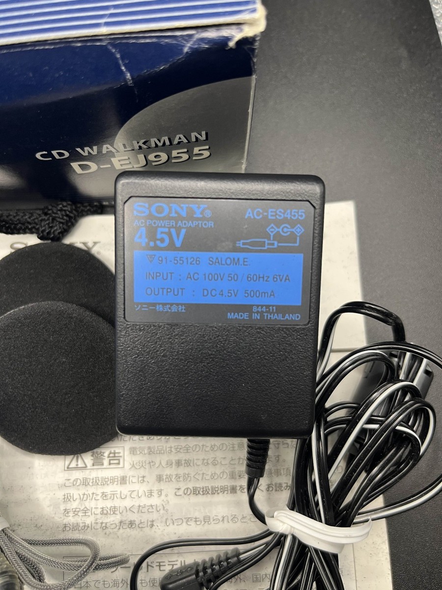 Sony D-EJ955 Blue CD Walkman Portable CD Player Boxed Working | eBay