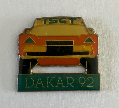 69 - AUTO CAR RALLYE PARIS DAKAR 4X4 TEAM TOYOTA ISCT 1992