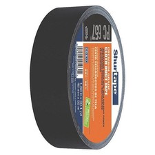 Shurtape DuctTape, Black, 60-1/8ydL, 1-7