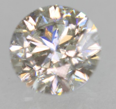 Certified 0.71 Carat I SI2 Round Brilliant Natural EARTH MINED Diamond 5.53mm