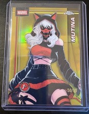 2026 Topps Chrome Marvel Comics Mutina 1st Ap...