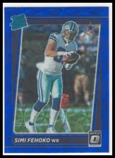 2021 Donruss Optic #242 Simi Fehoko Blue Scope