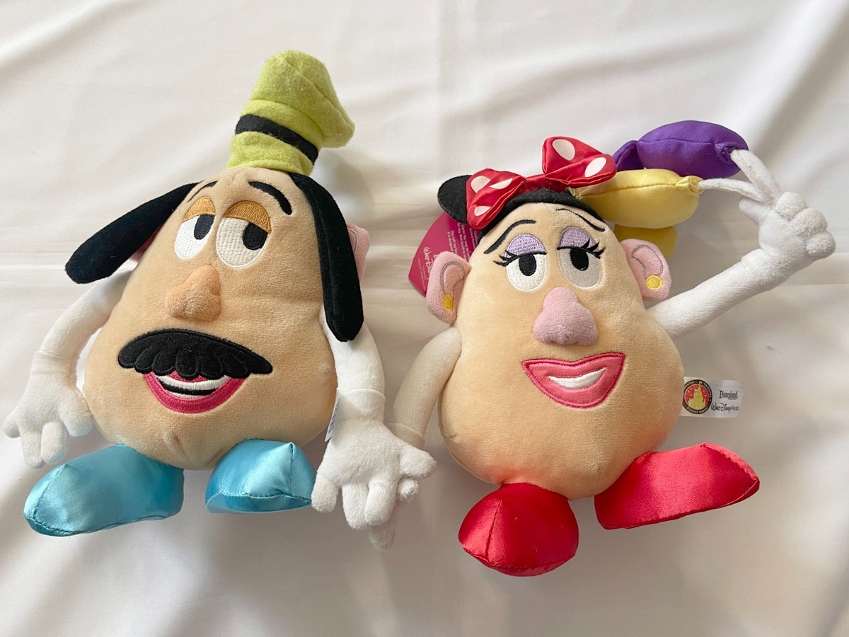 Disney Toy Story Plush Mr & Mrs Potato Head Set Stuffed Animal