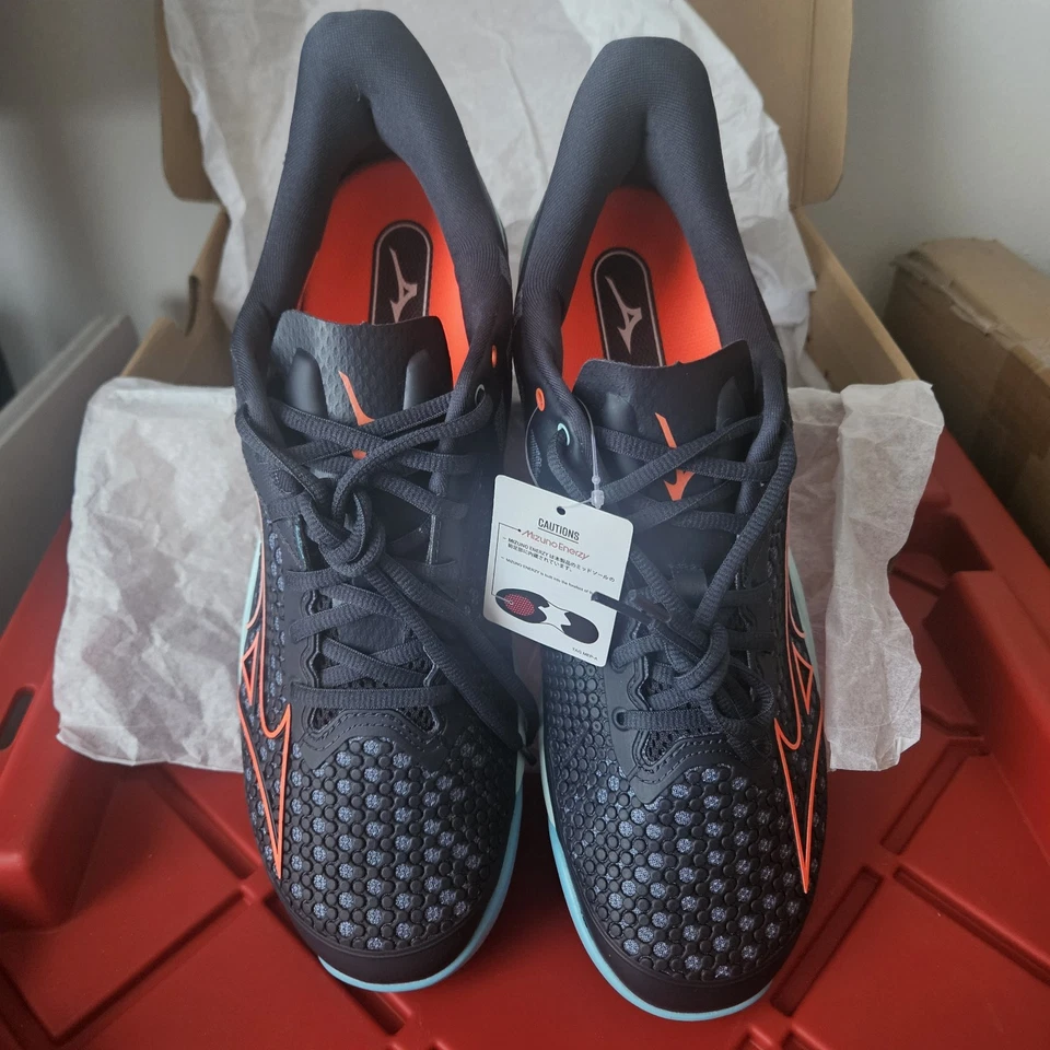 Tenis Mizuno Wave Exceed Tour 5 AC para hombre azul marino/azul Foto 2 de 4