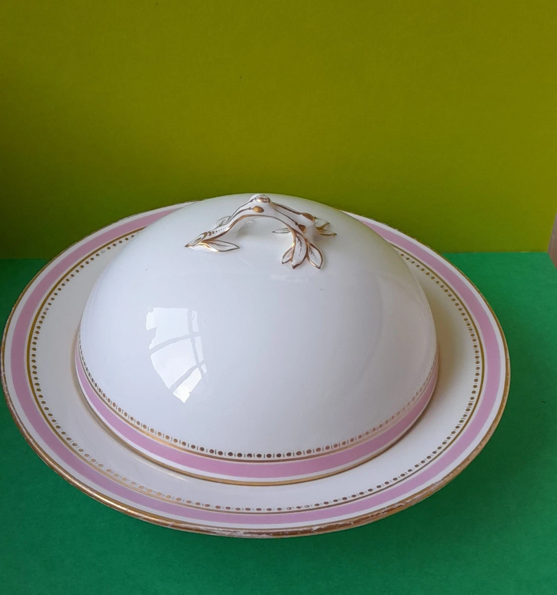 Plat à Muffins/beurre Ancien En Argent - John Grinsell & Sons - Vers 1871 (occasion)