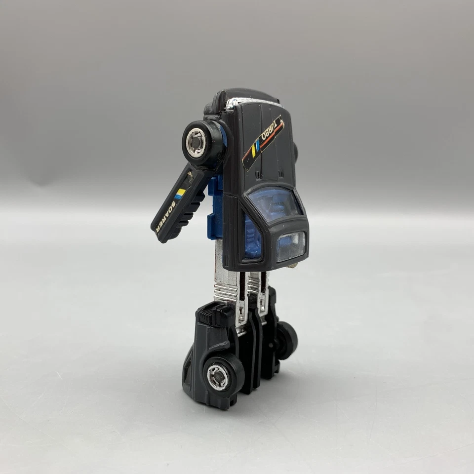 Vintage 1980s Robot Toys Lot Convert-a-Bots Sporty Sedan & Convertors Minivan - Image 4 of 4