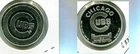 CHICAGO CUBS 1992 1 OUNCE .999 FINE SILVER ROUND 6884T