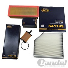 FILTERSET LUFTFILTER POLLENFILTER ÖLFILTER für AUDI Q5 A4 A5 CABRIO ALLROAD