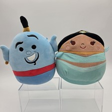 Disney Aladdin Princess Jasmine Genie Squishmallows 6.5" Plush Stuffed Animals