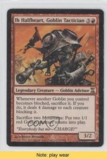 Ib Halfheart Goblin Tactician Magic: Time Spiral #163 2006 READ 0e3