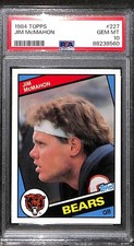 1984 TOPPS #227 JIM MCMAHON PSA 10 GEM-MT 88238560 