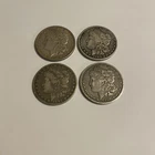 90% Silver Morgan Silver Dollar Lot Of 4