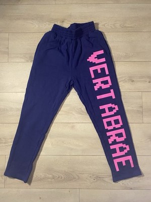 Vertabrae Sweatpants Dark Blue Size Medium New