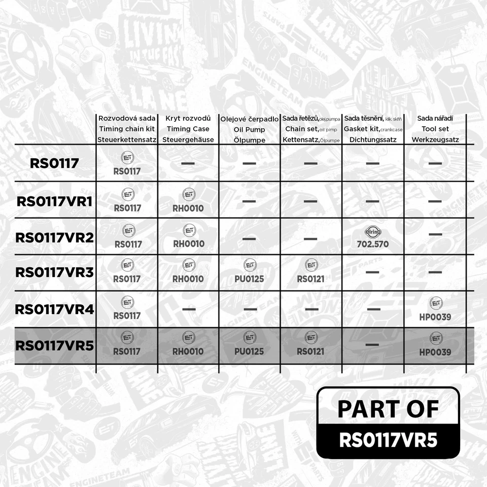 Kit de distribution par chaîne RENAULT OPEL VAUXHALL 1,6 130C1-8929R 15010-00Q2C - Photo 2/4