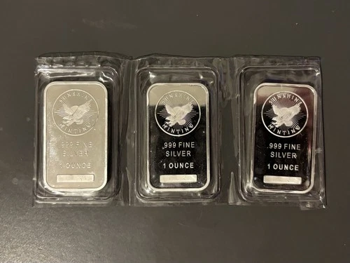Sunshine Minting .999 Fine Silver 1 Ounce Bar
