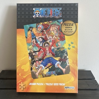 One Piece Straw Hat Crew Anime 1000 Piece Puzzle By ABY Style NEW