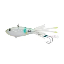 Squidtrex 110 Vibe Saltwater Fishing Lure 4oz Holo Ghost Shad with UV Glow