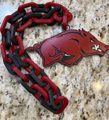 Arkansas Razorbacks Chain 3d Printed March Madness. Basketball Hype  Sweet 16