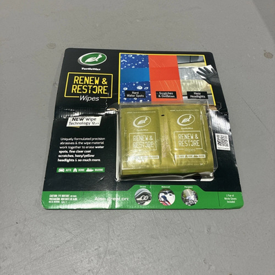 #ad Turtle Wax Renew amp; Restore Wipes Oxidation amp; Spot Remover for Paint 12 Wipes $10.96