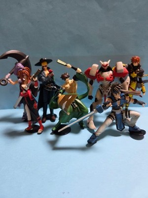 Guilty Gear Figurensammlung 7 Figuren Lot Anime Figuren Japan