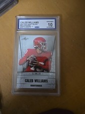 2022 Leaf Rookie Silver Edition #RS-16 Caleb Williams CCG 10