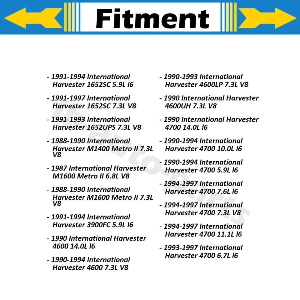 Manguera de freno delantera Dorman 2x para International Harvester 4700 5,9 L 1990-1994 Foto 2 de 4