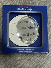 Regent Square I Love You To The Moon And Back 2022 Christmas Ornament