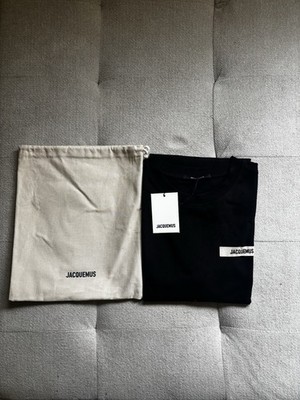 Jacquemus Big Grain T-Shirt schwarz