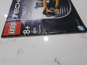 Lego instruction Manual Technic 8419 Excavator/ Bulldozer