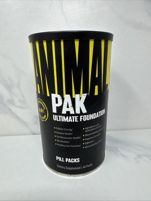 Universal Nutrition ANIMAL PAK 44 Packs Multi Mineral Ultimate Foundation 04/27