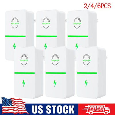 #ad #ad 2 4 6PCS Pro Power Saver Energy Saver Household Power Saver Electricity Saving $42.99