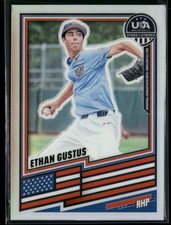2026 Panini USA Baseball #74 Ethan Gustus Base Prizms Silver