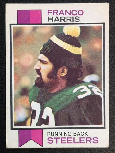 1973 Topps #89 FRANCO HARRIS RC Rookie -- HOF Steelers
