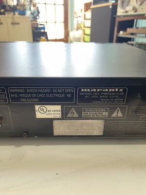 Marantz Professional CD Player PMD330/U1B | eBay