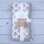 Fabric Dinner Napkins Set of 6 Pink Flowers 20x20 Floral