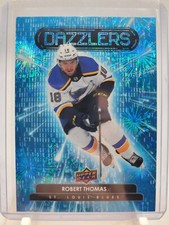 Robert Thomas 2022-23 Upper Deck Series 1 Blue Dazzlers #DZ-6 St. Louis Blues