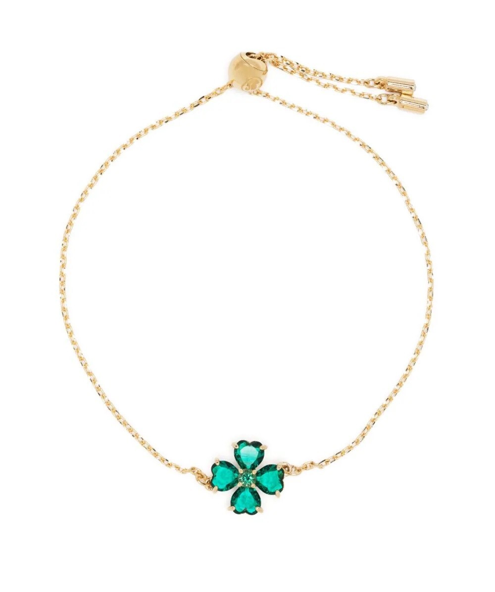 New in Box 100% SWAROVSKI 5666585 Green Heart S Clover Crystal