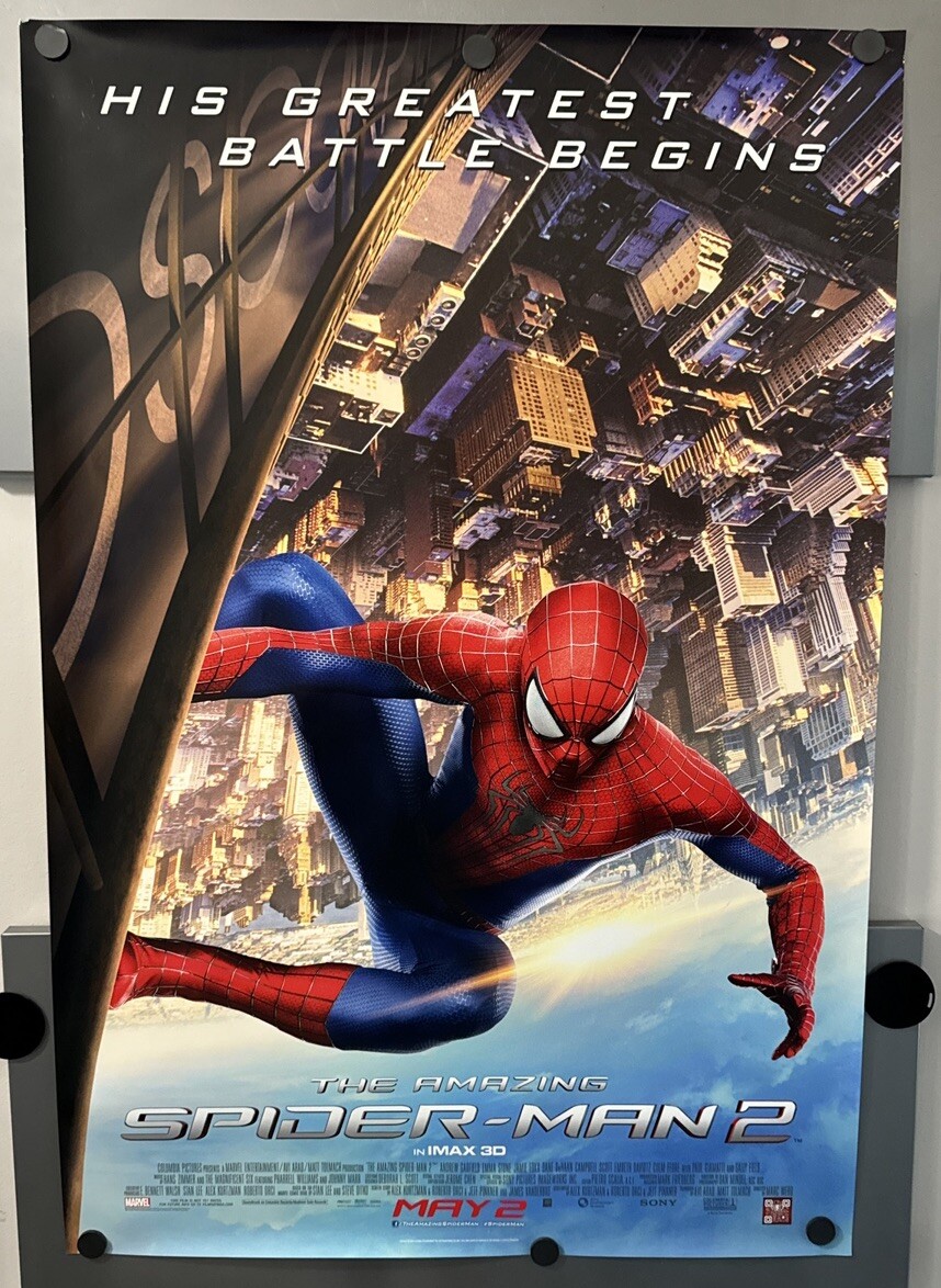 The Amazing Spider-Man 2”Original One-sheet Movie Poster 27x40in