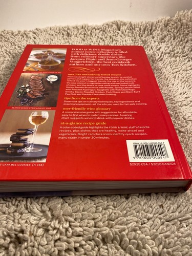 Food & Wine Annual Cookbook 2008 and 2009 Lot of 2, hardcover - Picture 6 of 11