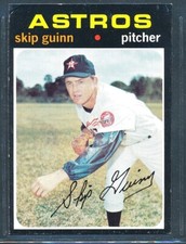 1971 Topps #741: SKIP GUINN "High # Short Print SP" ~ VG-EX