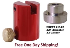 Hornady B2000 Lock-N-Load Comparator Body & INSERT # 22 for .224 dia 22 Cal C222