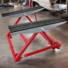 1500kg/3306Lbs Tilting Lift /Auto Scissor Lift for Car Maintenance 5.9-22.8 in