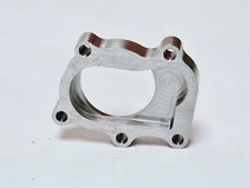 Stainless GT2252 Turbo Flange 2.5" Downpipe Wastegate Pocket Fit Nissan Garrett 