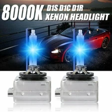 2 X D1C/D1R/D1S 8000K Ice Blue HID Xenon Headlight OEM Replacement Bulbs