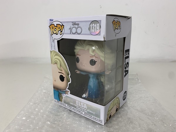 Figur Funko Pop! Vinylfigur Elsa Frozen Disneys 100. JubiläUm 9Cm Groß Neu!-image