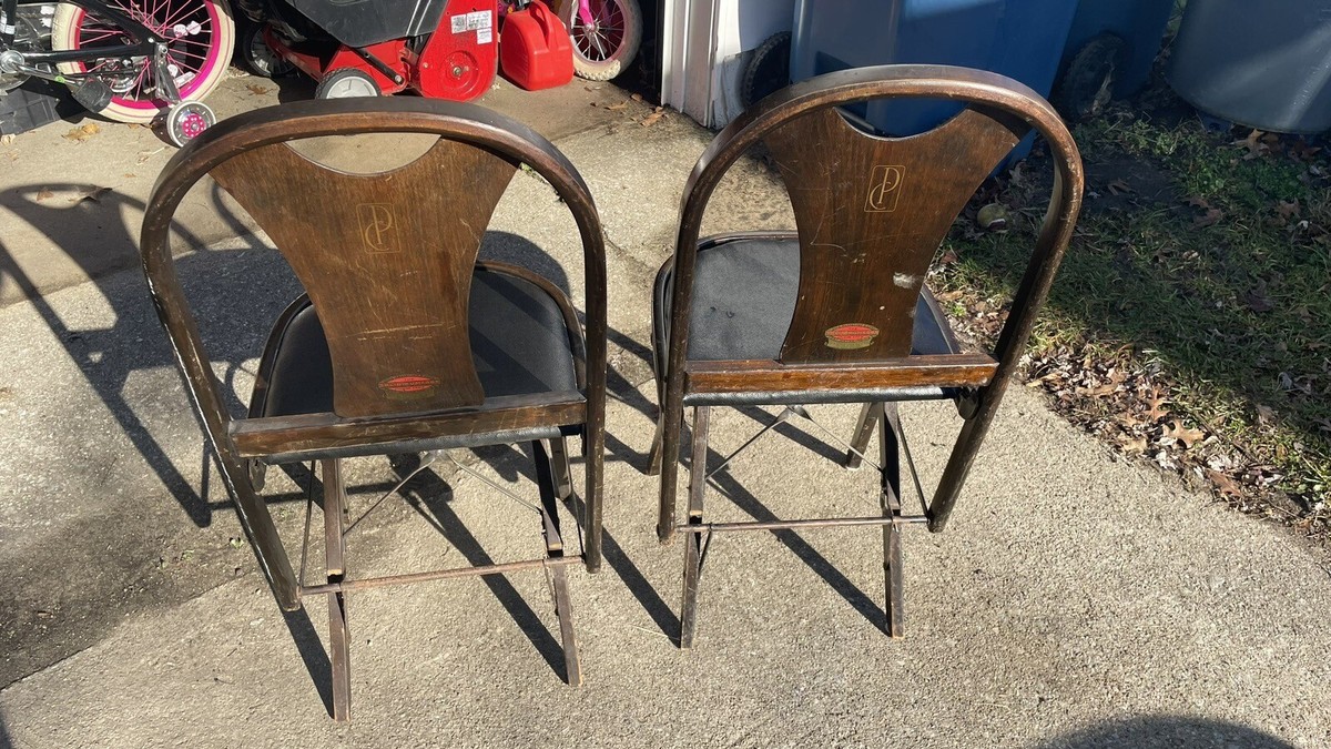 Chairs Antique Louis Rastetter Folding Chair Worth Art Deco