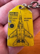 MIG-29 UKRAINE 2022 Detail Souvenir Coat of Arms