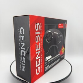 Retro-Bit Official Sega Genesis BIG6 Wireless Controller 6-Button Arcade Pad