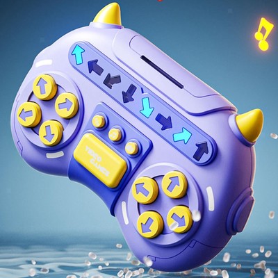 Rhythm Game Machine Educational Toys Quick Push Game for Kids Teens Children