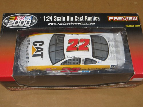 Racing Champions NASCAR Ward Burton Cat Dealers Grand Prix #22 - Picture 2 of 10